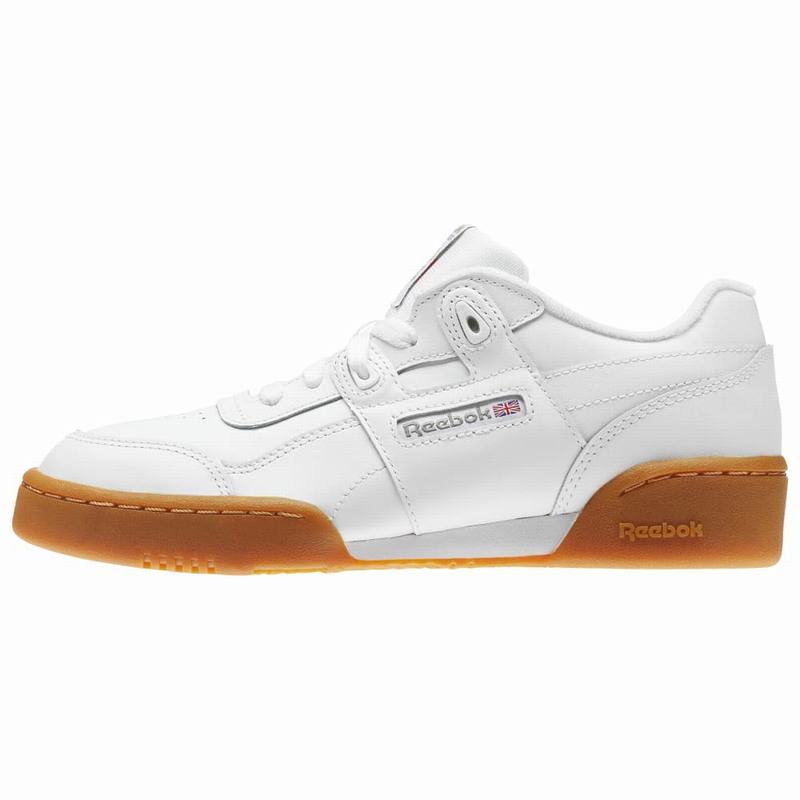 Tenisi Reebok Workout Plus Baieti Albi/Maro Romania NM8839JV